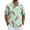 Black, variant on Mfakffe Hawaiian Mens Golf Shirts Casual Short Sleeve Polo Shirt Summer Big and Tall Collared Top Comfortable Cotton Tee (Green, S)