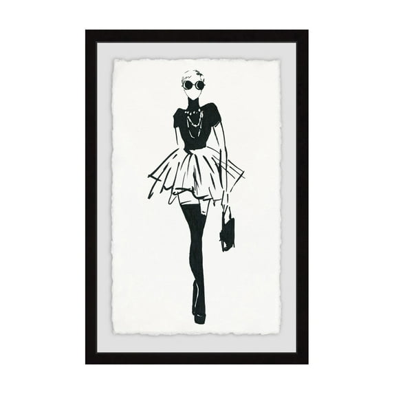 Marmont Hill Straight Ahead Framed Painting Print