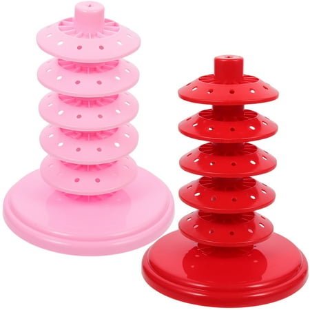 

Lollipop Holder Stand Display Party Rack Cake Pop Candy Tiered Stands Shelf Riser Tower Decorative Dessert Showers