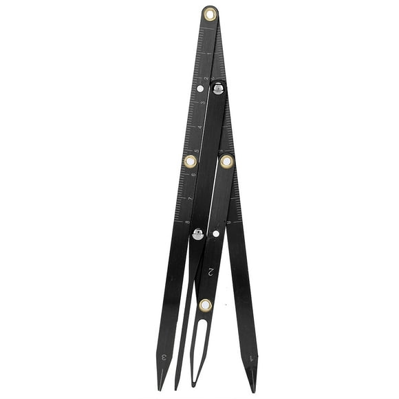 Règle de Positionnement, Règle de Sourcil, Portable pour les Filles à la Maison Blanc, Noir, Or