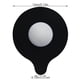 thumbnail image 2 of Tapón de silicona para bañera, baño, impermeable, tapón de drenaje para bañera, lavadero, cocina, fregadero, tapón de agua, negro seitruly LF0145-01B, 2 of 6