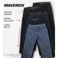 thumbnail image 4 of Pantalon Furor De Mezclilla Para Hombre Maverick Corte Recto, 4 of 8