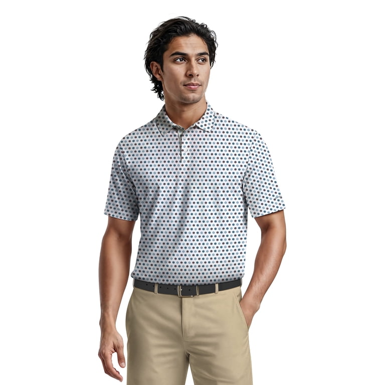 Ben Hogan Men's Performance Sport Print Polo Shirt photo 1