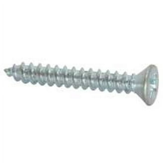 100 Count #8 X 1.25 Inch White Hex Head Screws - For Mobile Home & RV Door, Window & Vent Repair