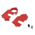 thumbnail image 4 of 1 juego de cubiertas protectoras superiores e inferiores para engranajes reductores para WLtoys 1/12 1/14 124019 rojo, 4 of 7