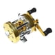 thumbnail image 1 of Carrete de baitcasting de aluminio, carrete de línea, sistema de arrastre de estrella, engranaje centrífugo de 0:1 Oro L, 1 of 9