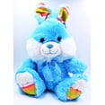 thumbnail image 1 of Blue Bunny Fluffy Plush Toy With Musical Cover Song You Are My Sunshine, 1 of 1