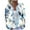 A Multicolor, variant on Idoravan Button Up Cardigans for Women Trendy Fall Ladies' Casual Floral Printed Knitted Cardigan With Button Up Jacket And Top Multicolor XXXL