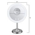 Conair Unbound Mirror Rechargeable LED Lighted With 10x Spot ...