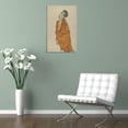 thumbnail image 5 of Austrian Artists Egon Schiele Self-Portrait in Orange Jacket Retro Poster Print Photo Art Painting Canvas Poster Home Decorative Bedroom Modern Decor Posters Gifts 16x24inch(40x60cm), 5 of 6