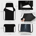 thumbnail image 2 of CAR PASS Waterproof Universal Fit Car Floor Mats, Car Mats Fit for SUV,Vans,sedans, Trucks,Set of 4pcs Car Carpet with Driver Heel Pad (White), 2 of 13
