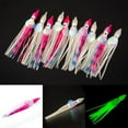 thumbnail image 4 of 10Pcs Squid Bait Realistic Eye Simulation Shape Bright Color Squid Lure with Luminous Effect for Predatory Fish, 4 of 7