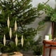 thumbnail image 4 of Conjunto de adornos para árbol de Navidad | Colgantes de bola alienígena electrochapados 6 piezas, decoraciones plásticas de 16 cm de tamaño, oro rojo verde y oro rosa multicolor, decoración, 4 of 7