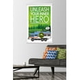 thumbnail image 2 of Ben 10 - Go Hero Wall Poster with Wooden Magnetic Frame, 22.375" x 34", 2 of 5