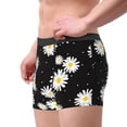 thumbnail image 3 of Bingfone Daisies Flowers Men's Underwear - Casual Stretch Boxer Briefs-Medium, 3 of 7