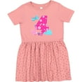 thumbnail image 3 of Inktastic Dinosaur Party-fourth Birthday Girls Toddler Dress, 3 of 5