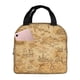 thumbnail image 1 of Easygdp Old Vintage Map Of Sea Bolsa Térmica Premium - Tela Oxford Impermeable, Gran Capacidad, Bolsillo Frontal, Unisex para Trabajo, Escuela, Actividades al Aire Libre y Picnics, 1 of 8