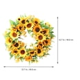 thumbnail image 2 of unbranded Guirnalda Artificial Con Girasoles Amarillos Para De Acción De Gracias Y Fiesta, 2 of 6