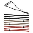 thumbnail image 1 of Correa para Gafas, 6Pcs Correa Ajustable para Gafas Deportivas, Soporte para Gafas de Sol, Retenedor Elástico para Gafas de Sol para Hombres y Mujeres, Negro/Khaki/Rojo Oscuro, 1 of 7