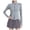Grey, variant on HJYCHN Ski Jacket Women Slim Yoga Jacket Nylon Sun Protective Clothing Lightweight Long Sleeve Breathable Outdoor Sports Top Womens Coat White M
