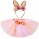thumbnail image 2 of Falda tutú para niñas pequeñas, disfraz de conejito de Pascua, tutú para niños, disfraz de conejo de Halloween, minifaldas de tul mullidas para niñas, 2 of 5