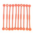 thumbnail image 2 of 10 Set De Raqueta De Amortiguador De Para Deportes Raqueta De Squash De Bádminton, Duradero Y De Larga Duración - naranja Soledad Amortiguadores de vibración de tenis, 2 of 10
