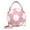 Pink, variant on ibiyuan Women'S Crossbody Handbags Football Print Versatile Shoulder Messenger Crossbody Bag for Women, Fashion Sporty Daily Carry Purse Gifts