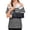 Black, variant on Shoulder Surgery Shirts for Women Short Sleeve Tear Away Tops Side Closure Surgery Recovery Shirts Postoperative Care Adaptive Top Yellow XL