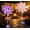 Pink-1PC, variant on Solar Windmill Garden Stake Lights with Color Changing LED, Waterproof Outdoor Kinetic Wind Spinner for Yard Patio and Holiday Decor