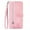 Pink, variant on CoverTrend for Samsung Galaxy A15 5G Case Wallet for Women,Embossed PU Leather Protective Cover Magnetic Wrist Strap Zipper Card Holder Flip Phone Case with Hand Strap for Samsung Galaxy A15 5G,Blue