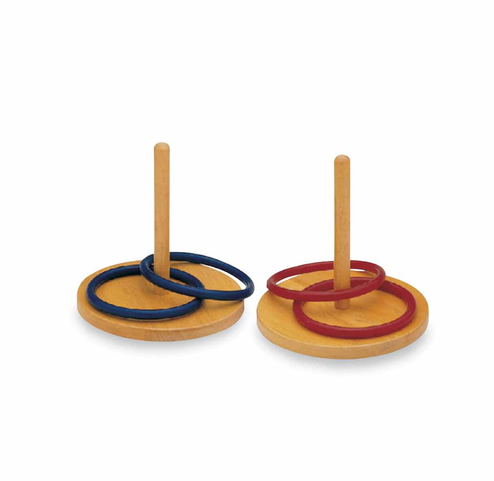 US Games® Wooden Ring Toss Set