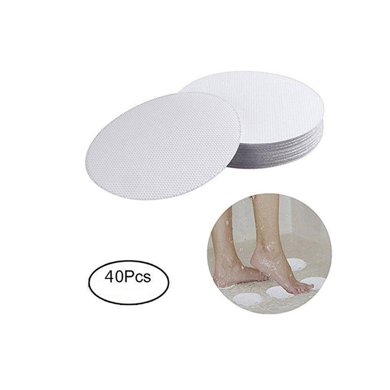 10/20Pc Non-Slip Shower Treads PEVA Discs Tape Stickers for Tubs Bath  6N 