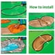 thumbnail image 4 of 6,56*6,56 Pies 20 Mil Lldpe Fish Liner Lake Retention Pond Liner Para Estanque, Fish Pond Liners Para Cascada, Estanque Y Estanques De Peces Muyoka Hogar, 4 of 7
