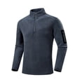 thumbnail image 1 of Coats for Men - Polyester Long Sleeved Cardigan Coat - Casual, Daily, 1 of 6