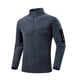 thumbnail image 2 of pstuiky camisetas de manga larga para hombre, Sudadera con capucha para hombre, color liso, informal, con bolsillo en el hombro, manga larga, cremallera, estilo cárdigan xxxxxl, 2 of 6
