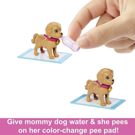 Barbie - Pup Adoption Playset with Doll - Multicolor