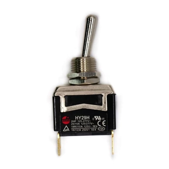 HY29H Toggle Switch GSW-127 Heavy-Duty Electrical Toggle Switch, SPST, ON-Off, 20 A/125V , Terminal
