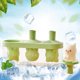 thumbnail image 3 of Molde para helado Máquina para paletas de silicona vertical de 3 secciones | Grado alimenticio sin BPA | Liberación fácil | Molde de golosinas congeladas antiadherente reutilizable | Sorbete de, 3 of 5