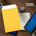 thumbnail image 1 of BESTYASH 30Pcs Office File Envelopes in Yellow Kraft Paper with Easy Seal for Mailing and Document Storage, 1 of 6