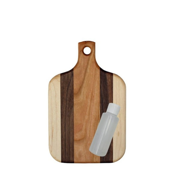 Paddle Handle Cutting Boards Including Oil