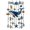 04#, variant on Ocean-Themed Crystal Wind Chime – Bring the Ocean Glow to Your Garden, Coastal Hanging Sun Catcher with Crystal Drops for Window Yard Patio, Beach House Outdoor Decor Gifts (03#)