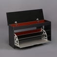 thumbnail image 1 of SOCE012 - Craftsman Shoe Storage bench with Long Bench Seat, 1 of 8