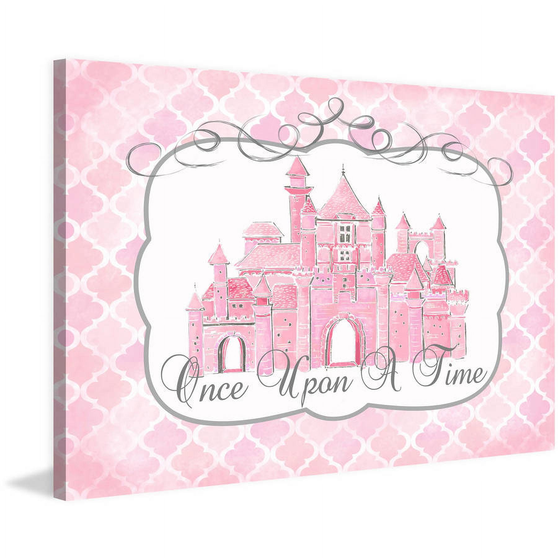 Marmont Hill "Once Upon a Time" by Reesa Qualia Painting Print on Wrapped Canvas