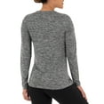 thumbnail image 3 of Athletic Works Women's Core Active Long Sleeve T-Shirt, 2-Pack, 3 of 12