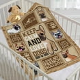 thumbnail image 3 of French Bulldog Throw Blanket Super Soft Flannel Blanket Home Decor,Plush Fuzzy Cozy Bed Quilt Blanket for Couch Bed Sofa All Season,40"x50"-Kids/Throw Size, 3 of 6