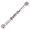 thumbnail image 2 of MasteelfCA 6Pcs 71mm Aluminum Turnbuckle Rod Linkage Steering Rods Compatible for RC 1/10 Redcat Traxxas EPXHSP ZD Racing HPI Truck Buggy ruggy Upgrade Parts (Silver), 2 of 7