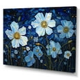 thumbnail image 2 of Designart "Dreamy Moonlit Wildflower Fields" Wildflowers Wall Decor, 2 of 7