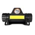 thumbnail image 2 of Sonducket Luz de cabeza para exteriores, linterna giratoria de 90 grados, linterna portátil recargable ajustable, lámpara con tapa para la Escalada, 2 of 6