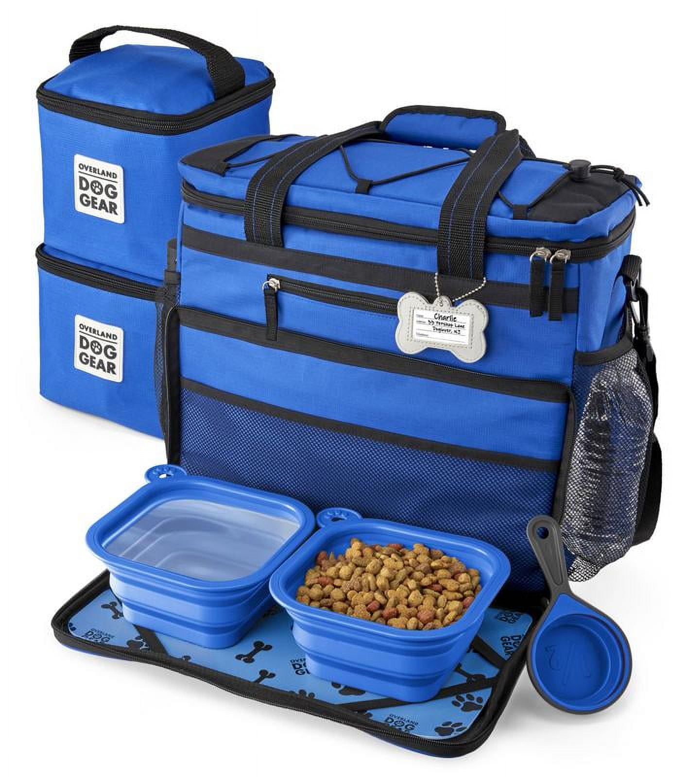 Mobile Dog Gear Rolling Week Away Bag, Blue