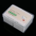 thumbnail image 2 of 150 discos de algodón cosméticos, toallitas de maquillaje facial, removedor de esmalte de uñas en gel y caja, 2 of 11